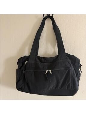 C&C California Black Tote with Pink Lining